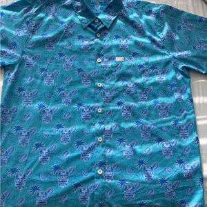 DIXXON Tiki Totem Tropical Men's Shirt